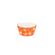 Forminha-Mini-Cupcake-Impermeavel---Poa-Laranja-Rosa---pacote-45-unidades