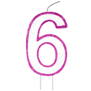209655-vela-glitter-grande-rosa-numero-6