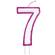 209656-vela-glitter-grande-rosa-numero-7